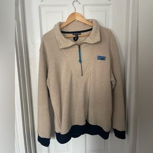 Vintage Patagonia Fleece snap t style zip pullover